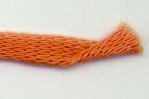 klassisches Bändchengarn, orange