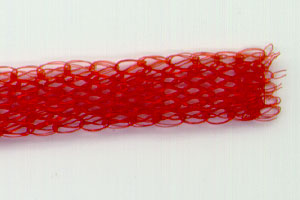 rotes Bändchen aus Polyamit