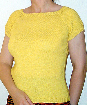 Raglan-Pulli mit kurzen Ärmelchen